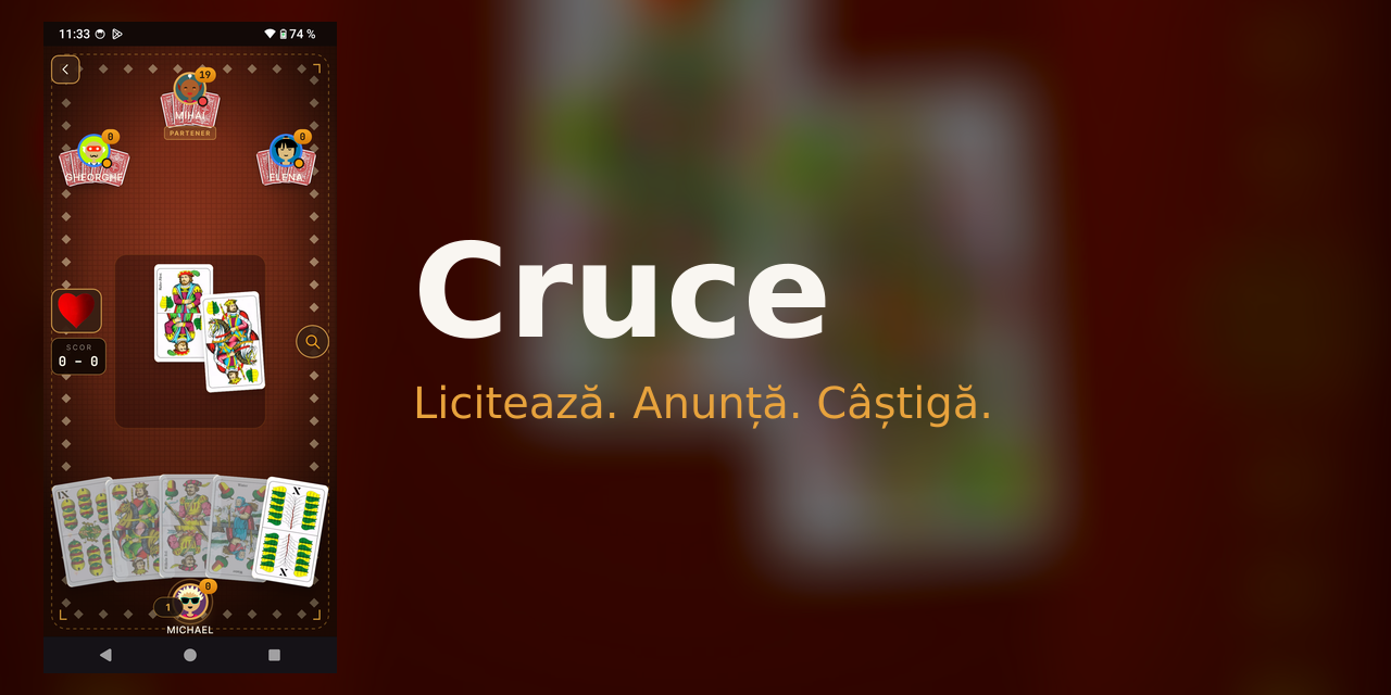 Cruce — Android — imagine de copertă